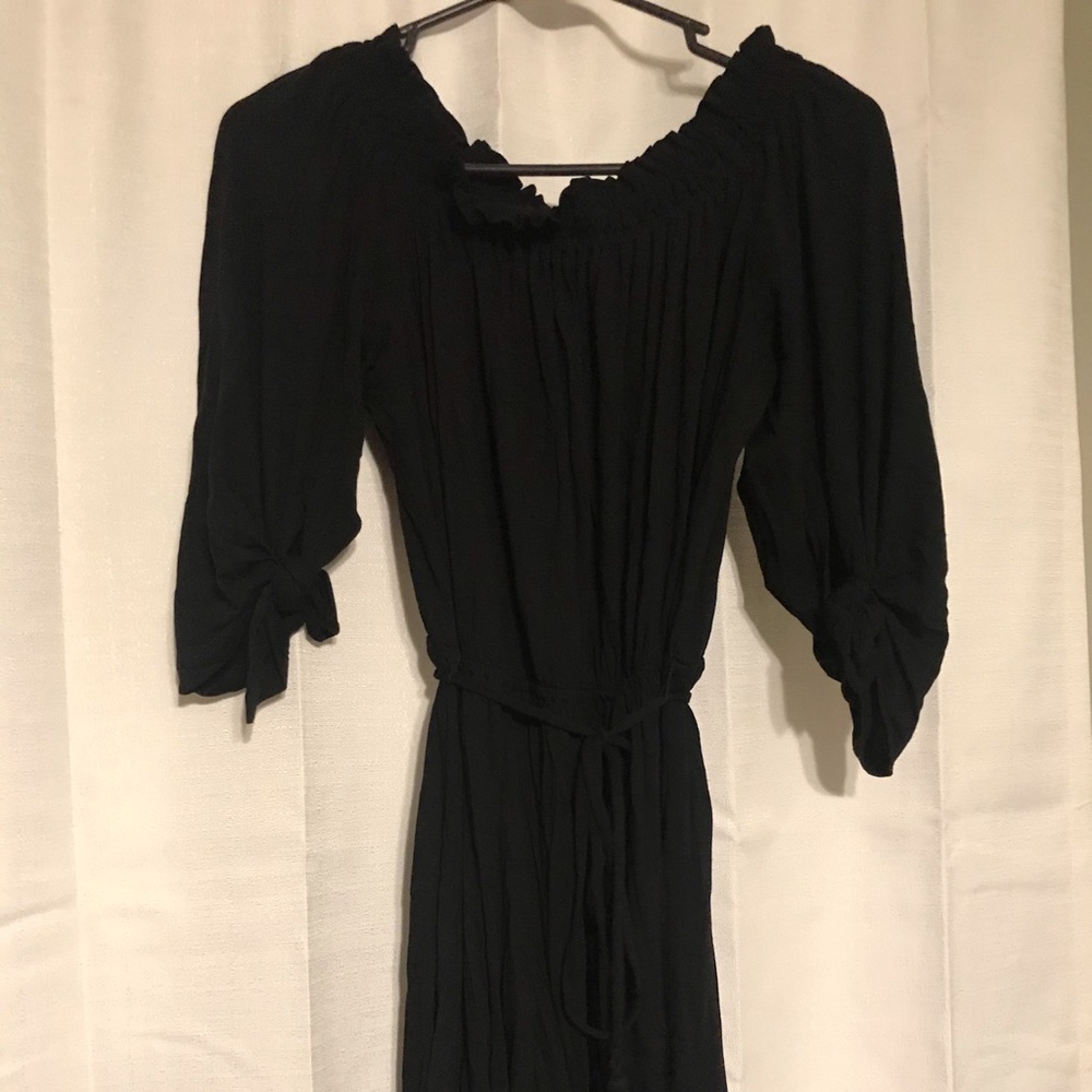 Off the shoulder beach dress